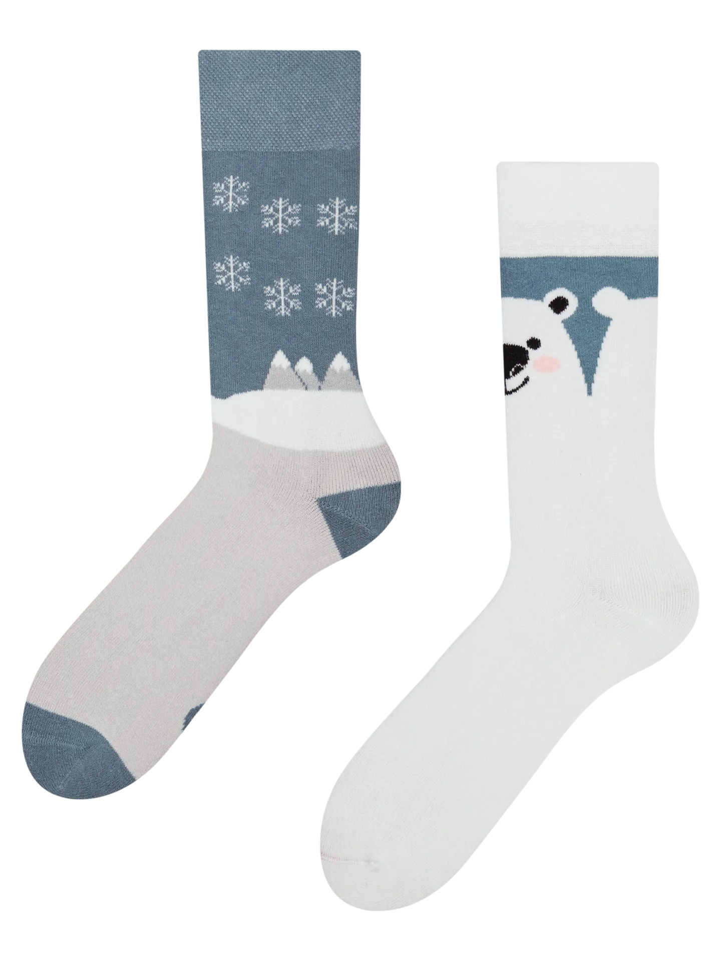 Lustige warme Socken Eisbär