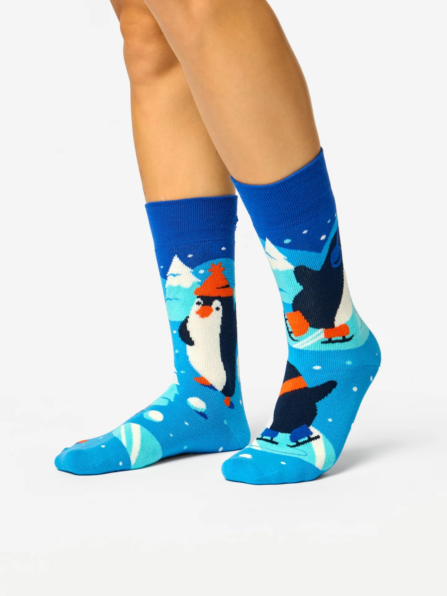 Warme Socken Eislaufende Pinguine - Image 3