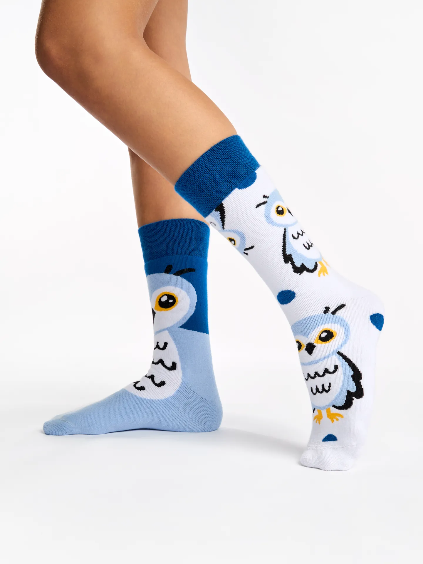 Lustige warme Socken Schneeeule - Image 3