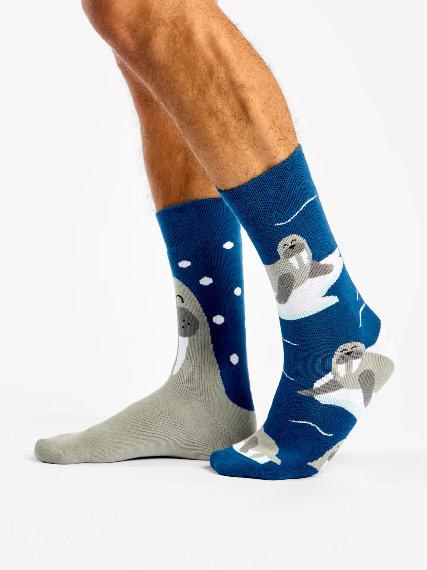 Lustige warme Socken Walross - Image 2