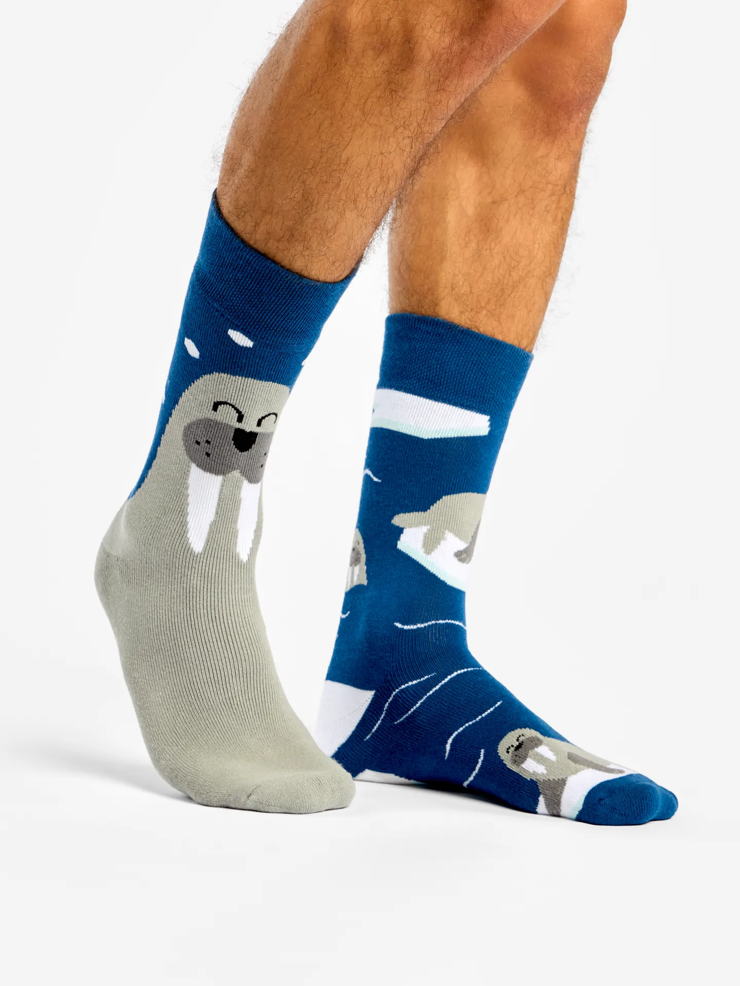 Lustige warme Socken Walross - Image 3