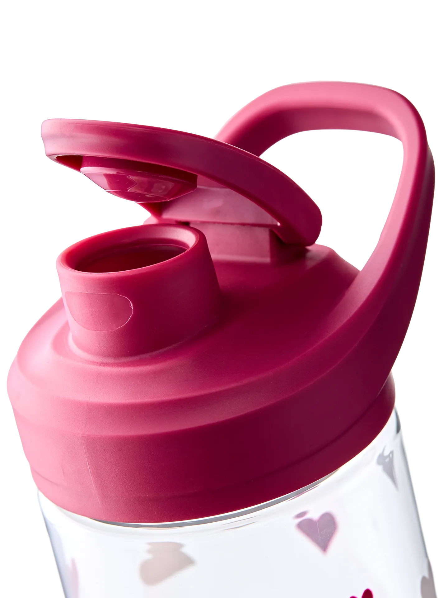 Lustige Wasserflasche Flamingos und Herzen 700 ml - Image 2