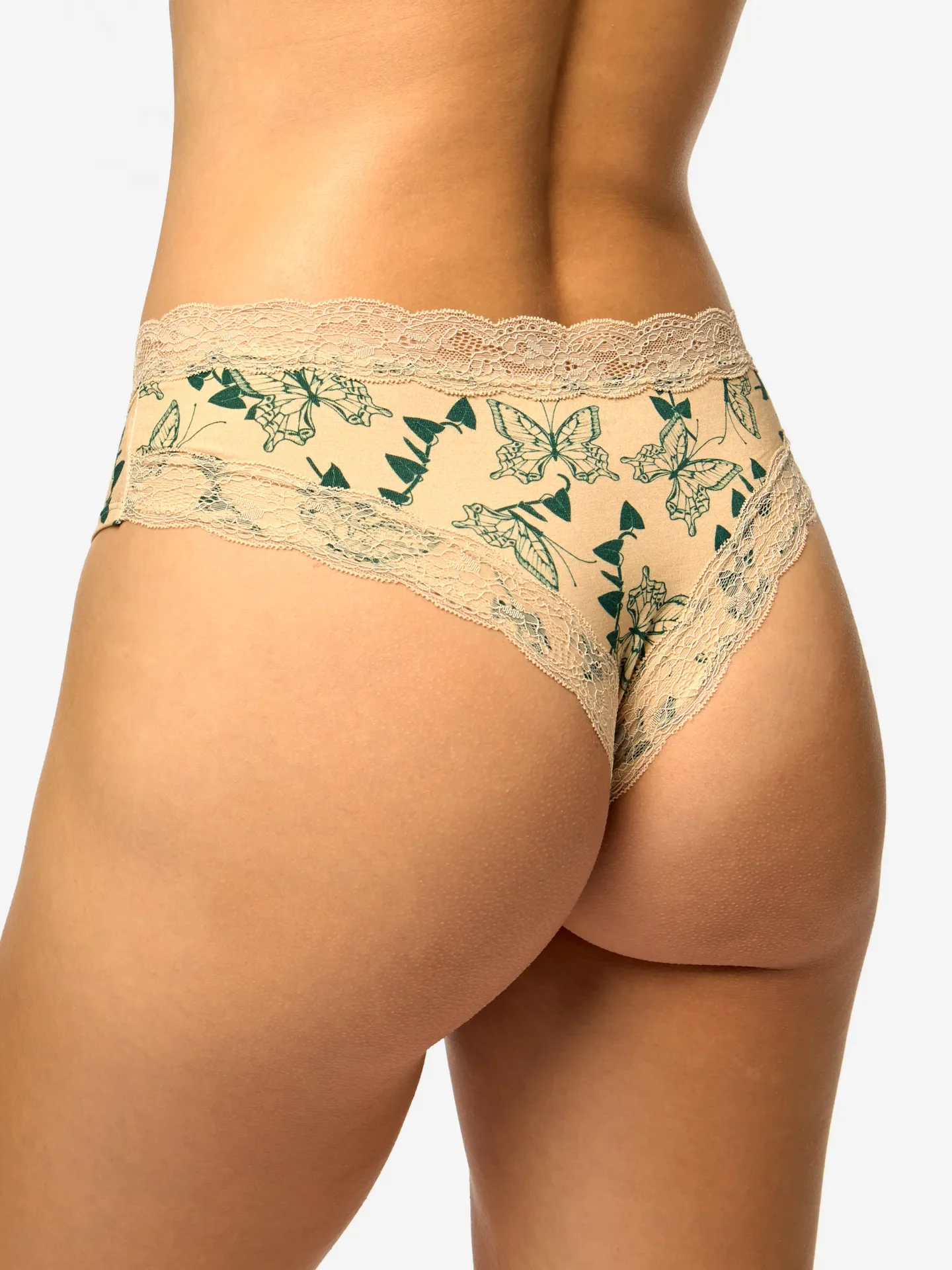 Spitzenhöschen für Frauen Schmetterlinge und Efeu - Image 4