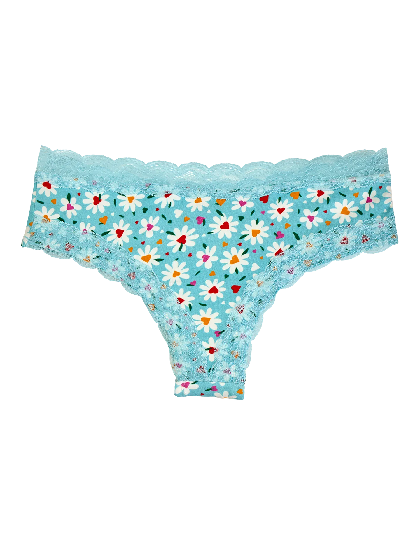 Spitzenhöschen für Frauen Herzen und Gänseblümchen - Image 2