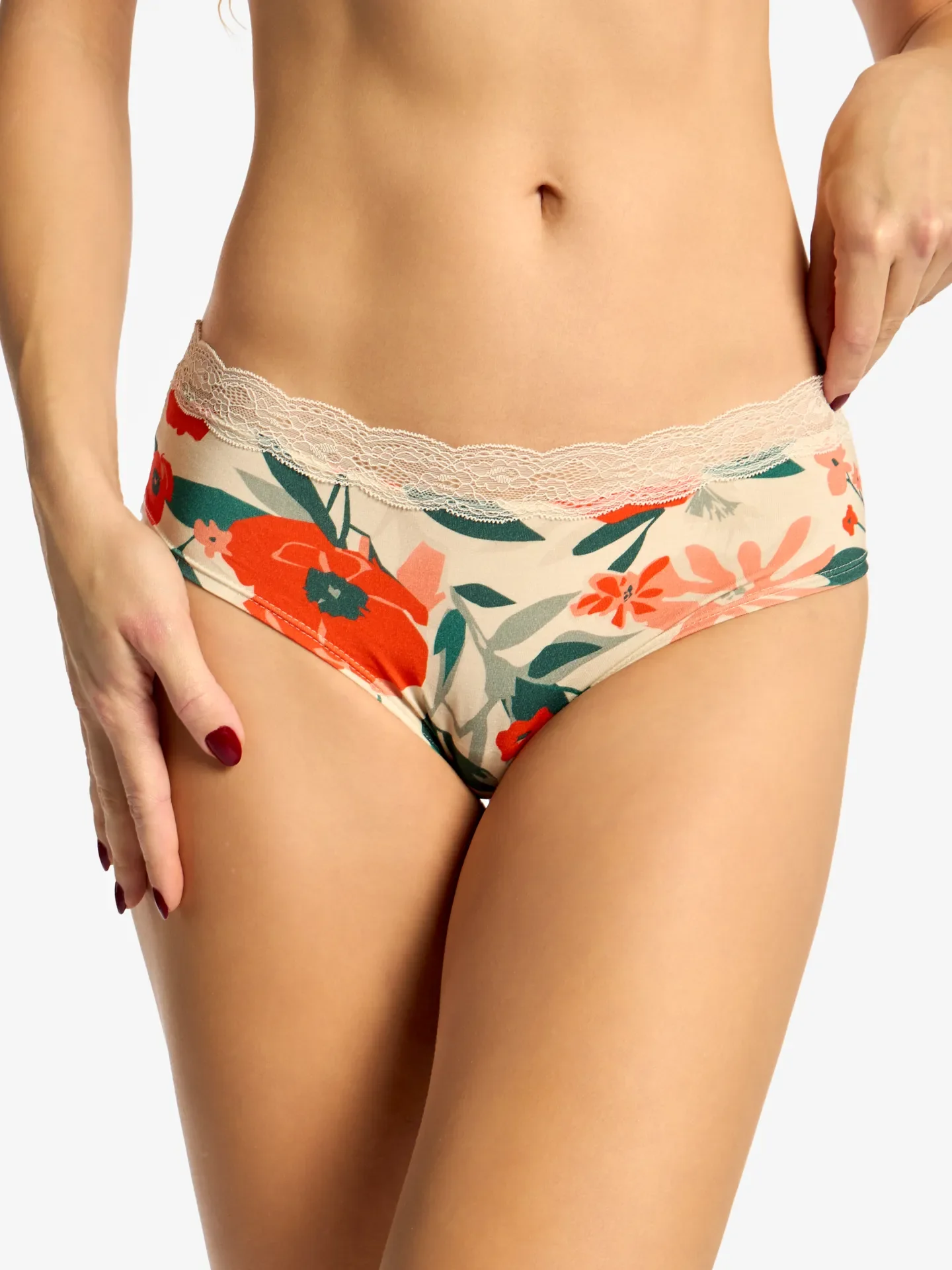Spitzenhöschen für Frauen Mohnblumengarten - Image 3