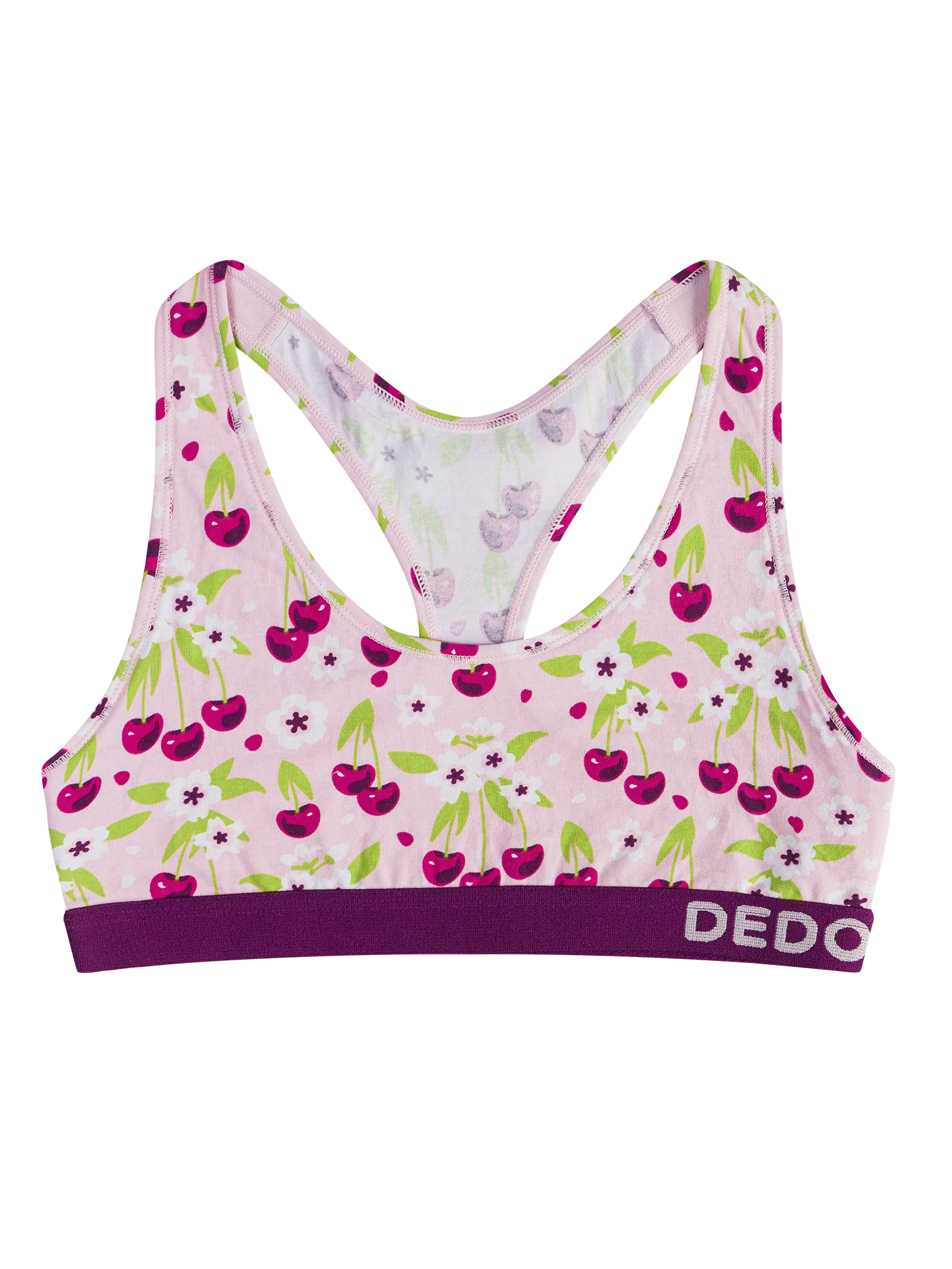 Lustige Damenbralette Kirschblüte