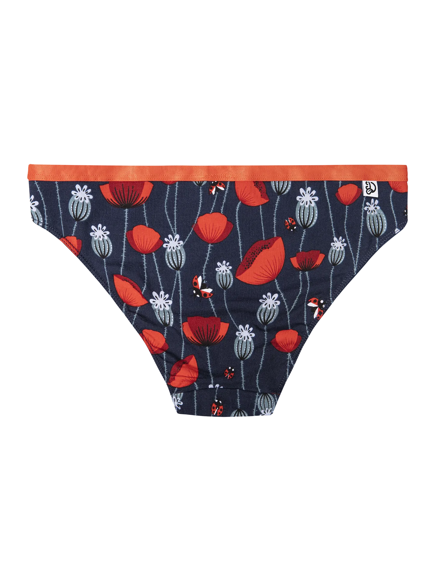 Lustige Damenhöschen Marienkäfer und Mohnblumen - Image 2