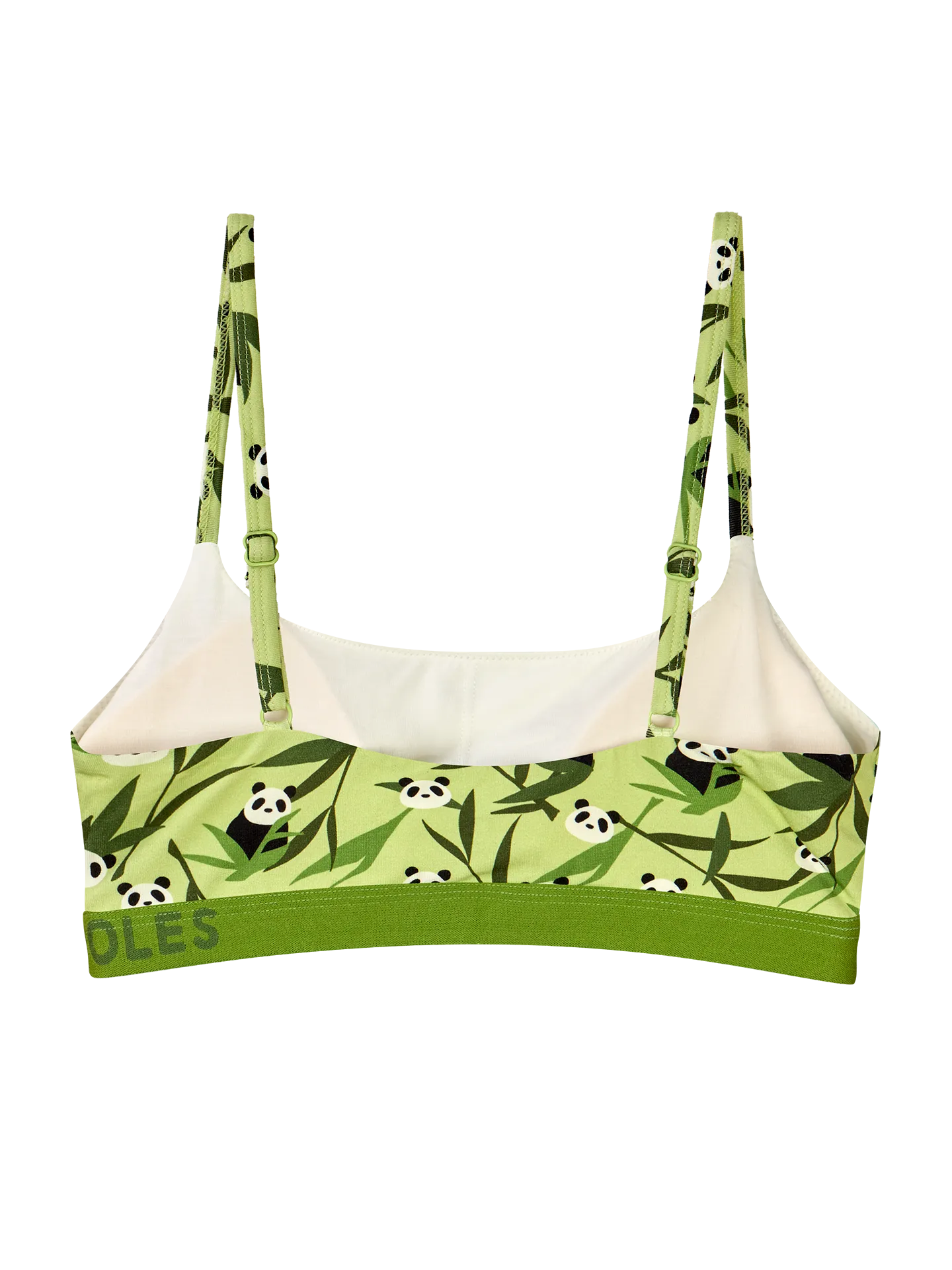 Lustige Modal-Damenbralette Pandas und Bambus - Image 2