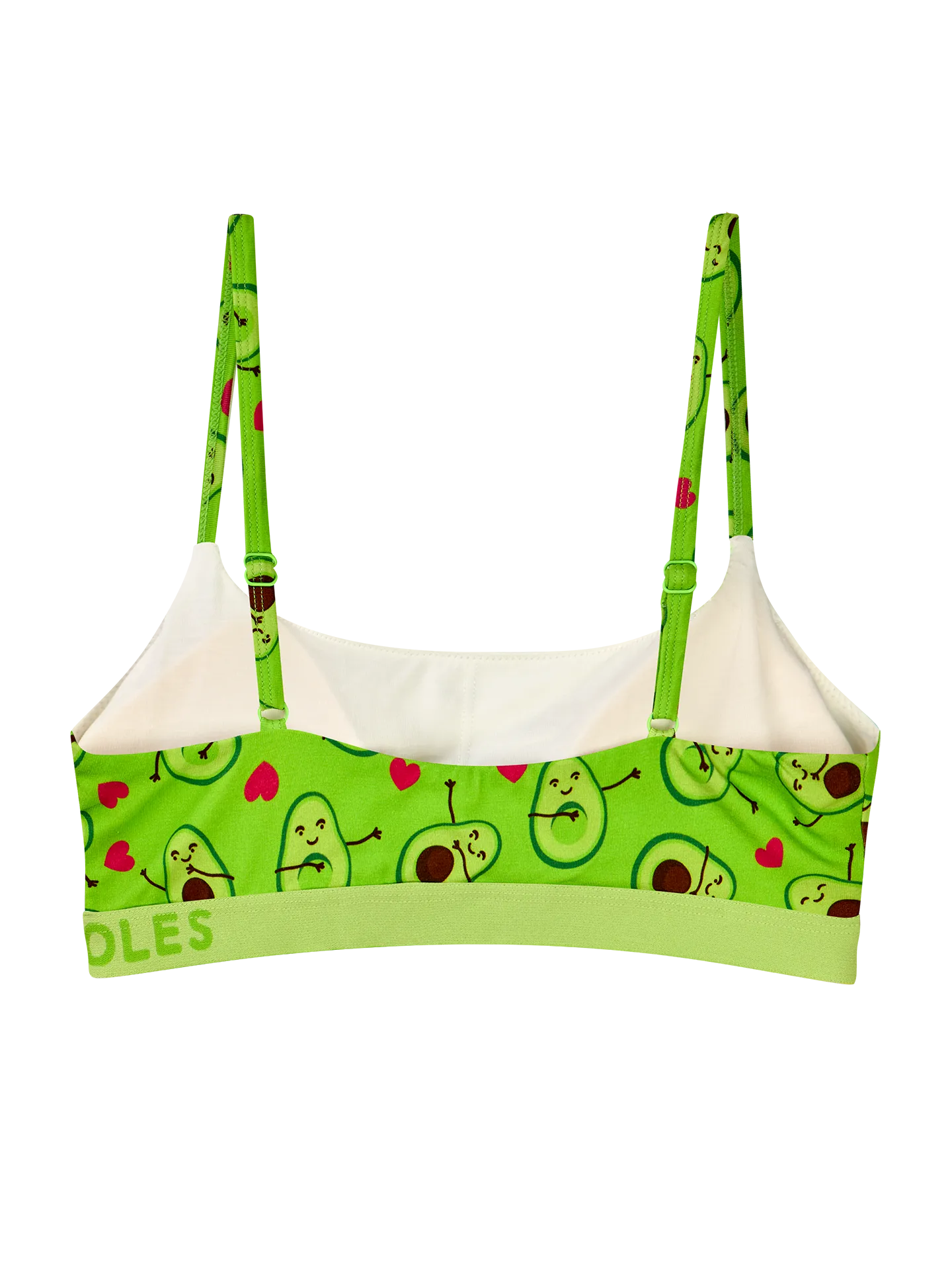 Modal-Damenbralette Avocado-Liebe - Image 2