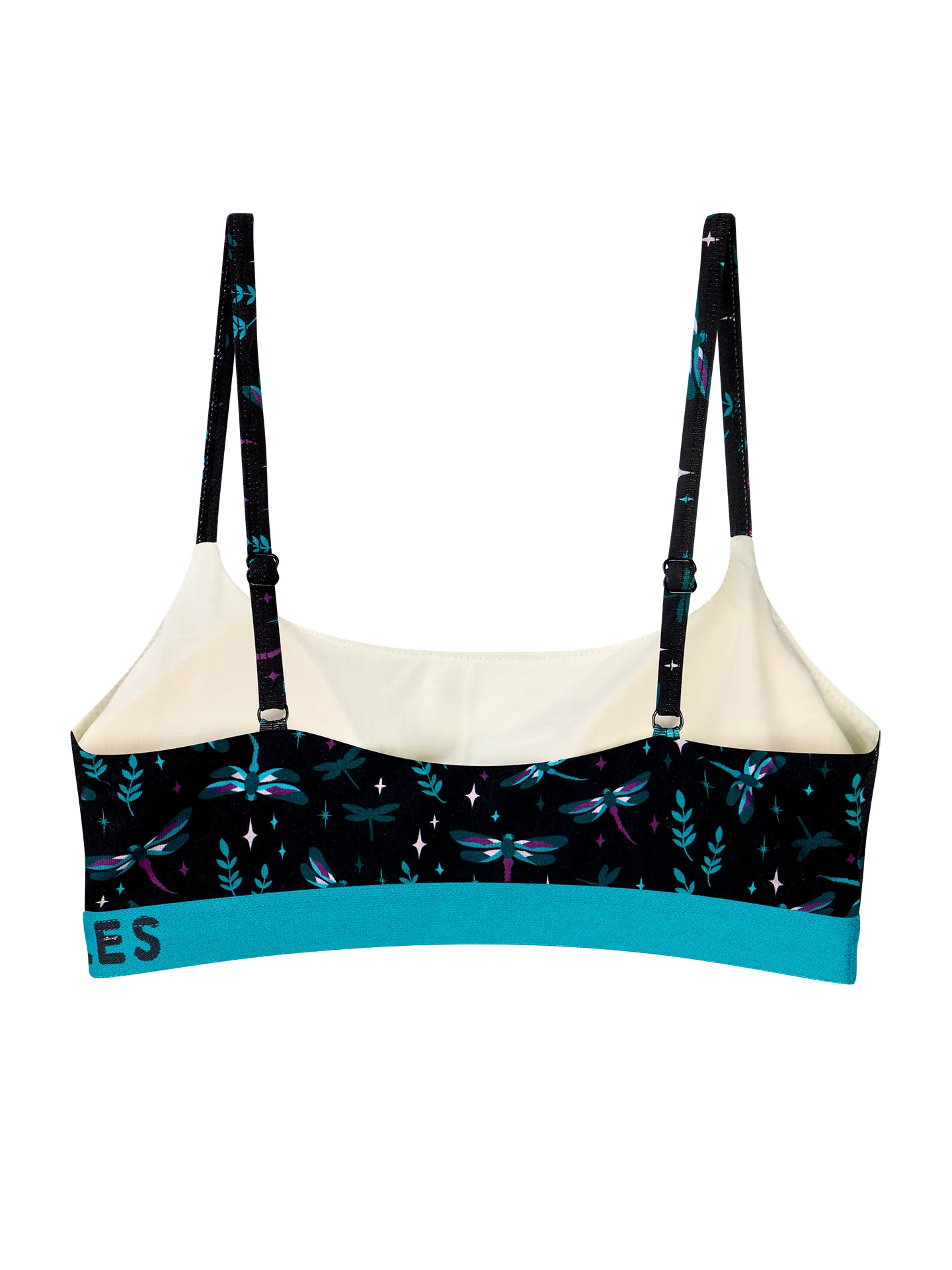 Modal-Damenbralette Libellen in der Nacht - Image 4
