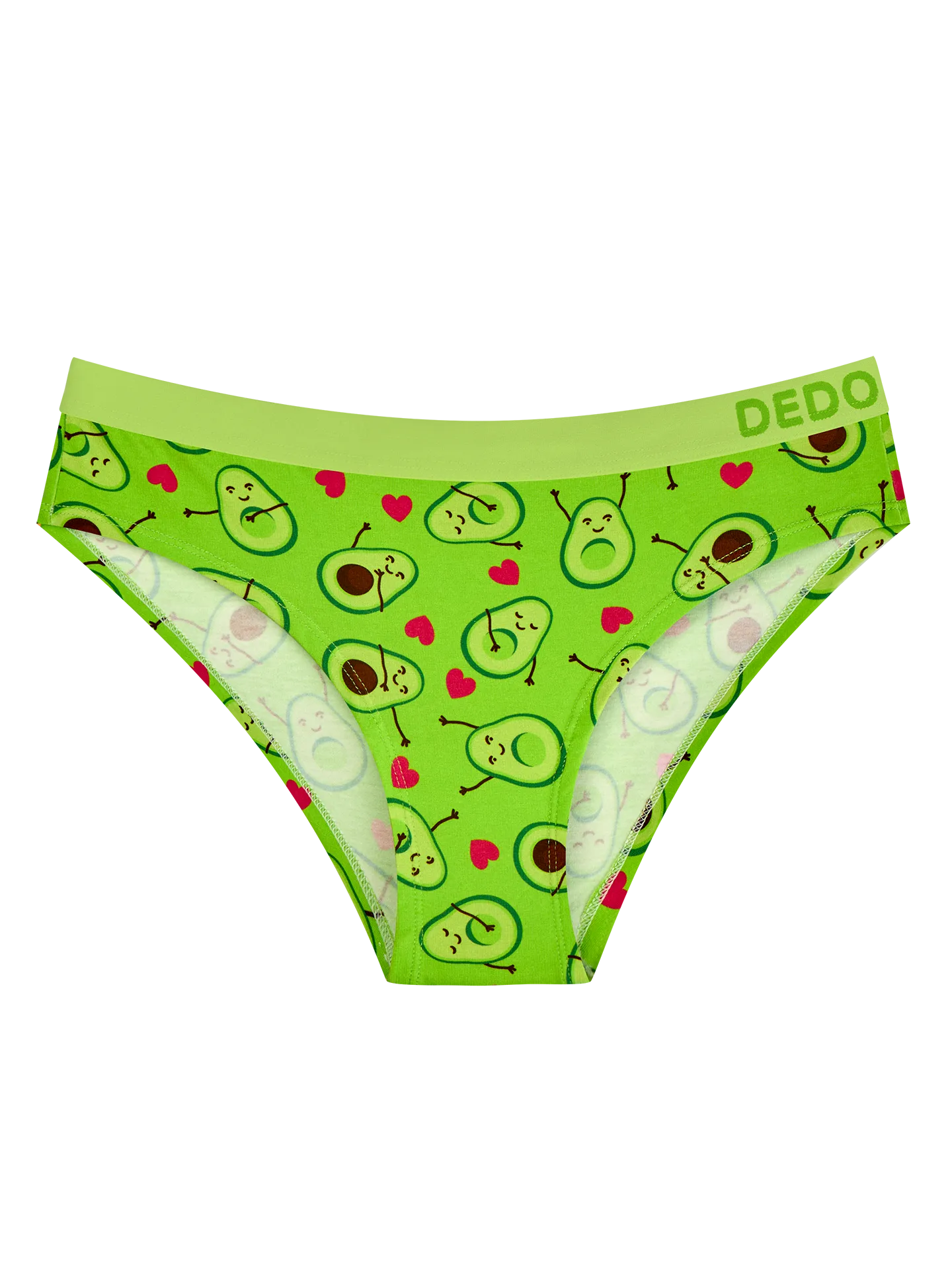 Modal-Damenhöschen Avocado-Liebe
