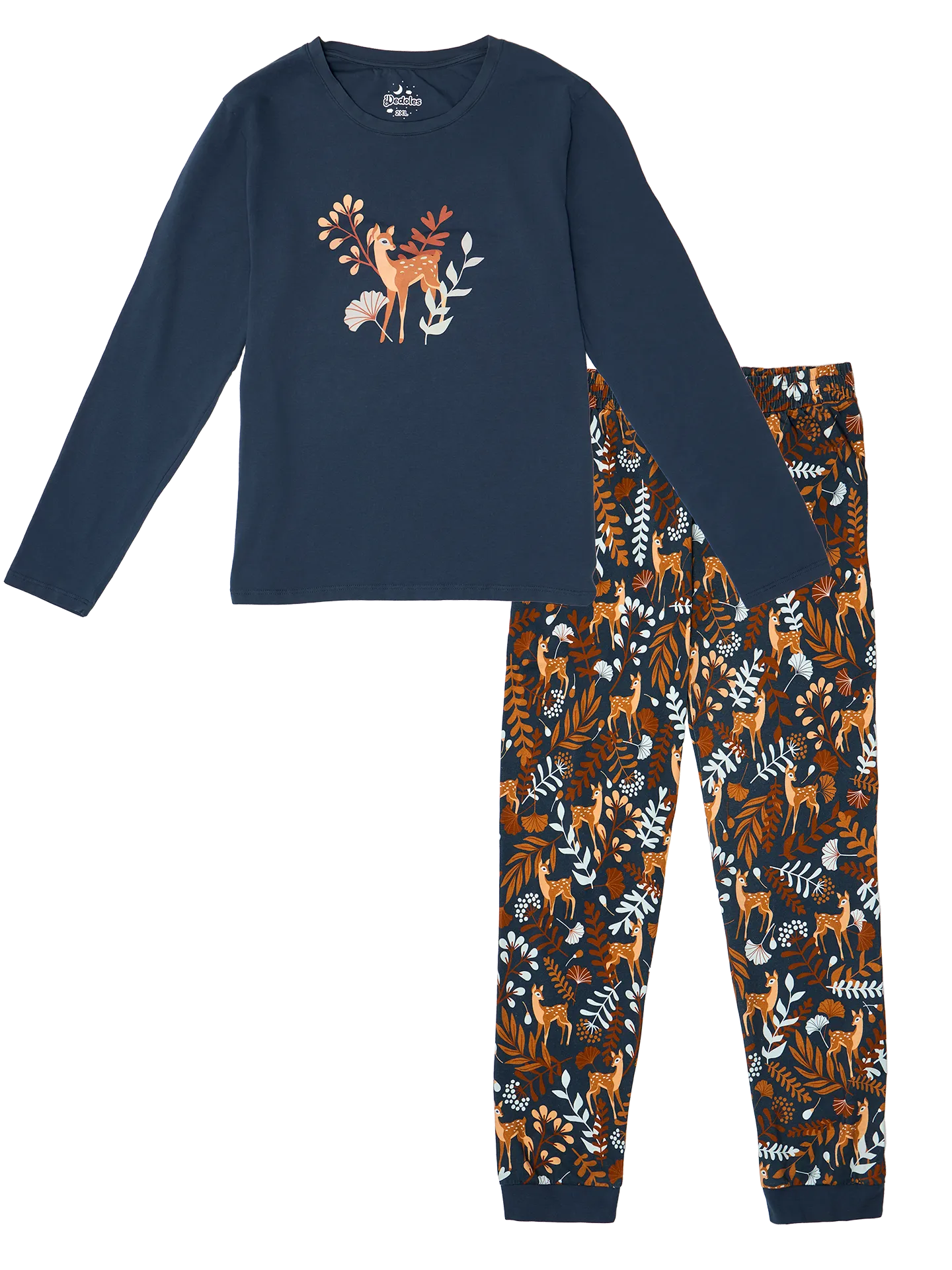 Lustiger Pyjama für Frauen Reh