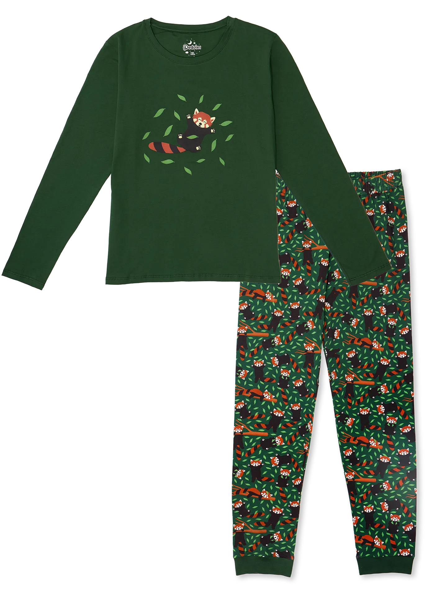 Lustiger Pyjama für Frauen Roter Panda