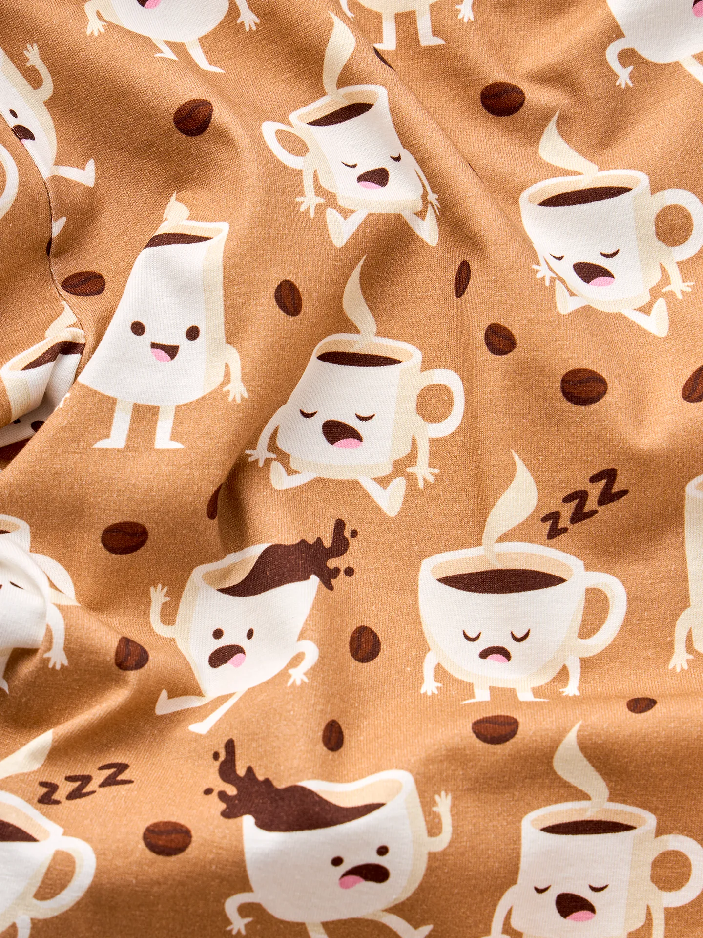 Lustiger Pyjama für Frauen Schläfriger Kaffee - Image 3