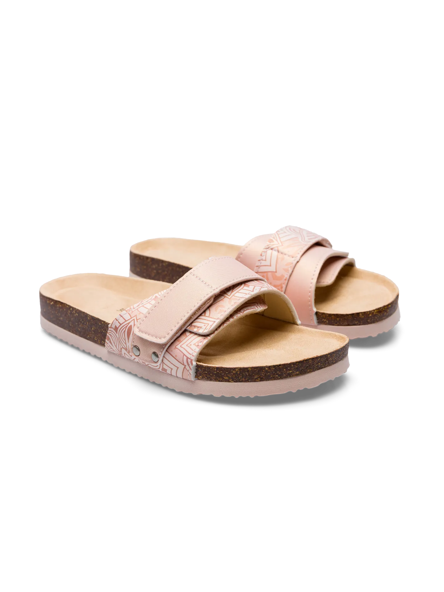 Korkpantoletten für Frauen Beige Mandala - Image 2