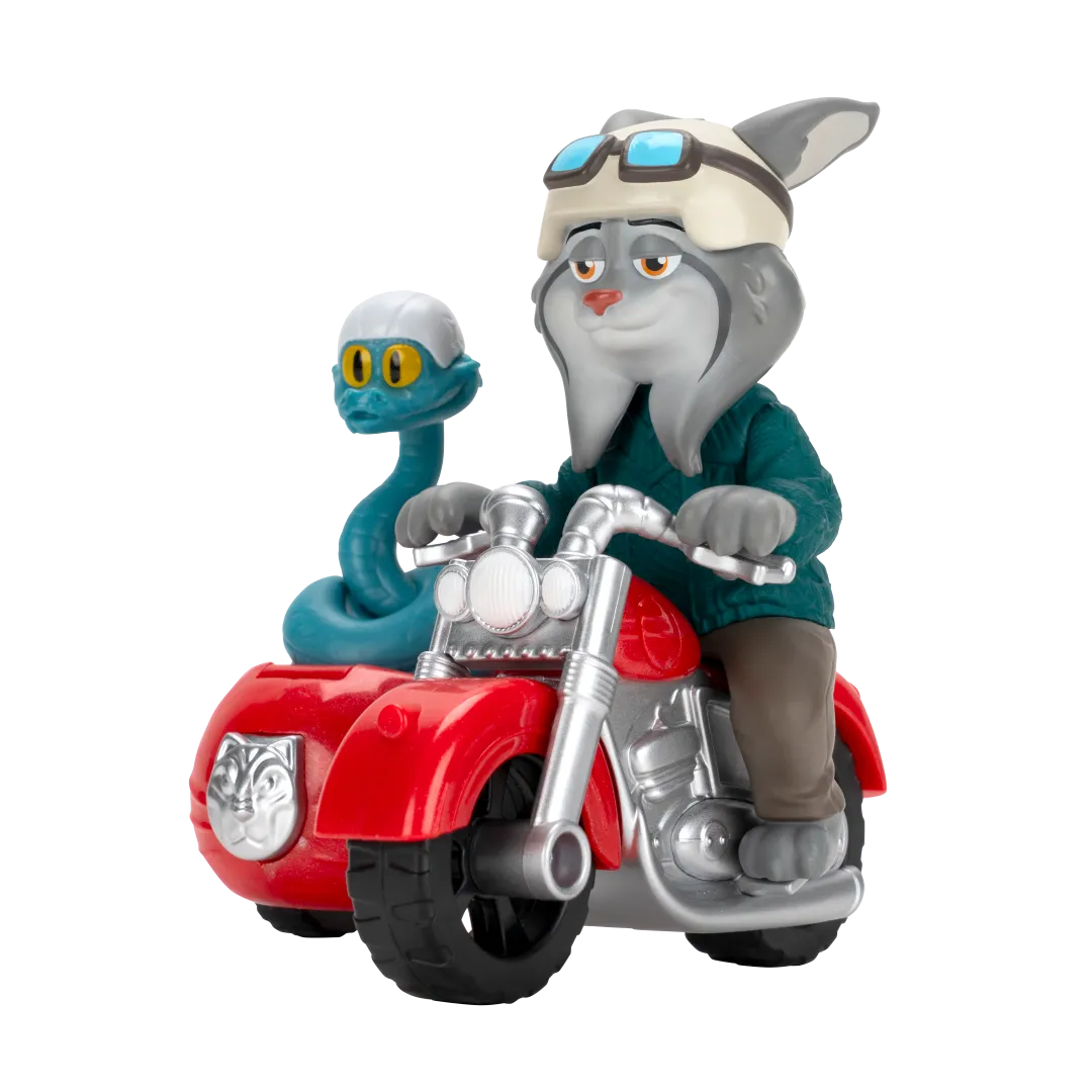 Zoomania-Figuren mit Auto – Pawbert Pelter - Image 2